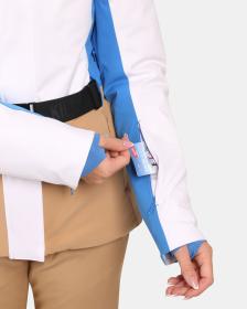 KILPI CARRIE-W Bílá dámská lyžařská bunda