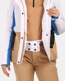 KILPI CARRIE-W Bílá dámská lyžařská bunda