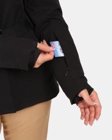 KILPI CARRIE-W Černá dámská lyžařská bunda