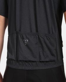 KILPI CAVALET-M Čierny pánsky cyklistický dres