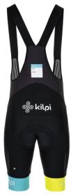 KILPI CAVALET-M Černý cyklistický dres + Kilpi MURIA-M modré cyklistické kraťasy