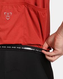 KILPI CAVALET-M Tmavě červený pánský cyklistický dres