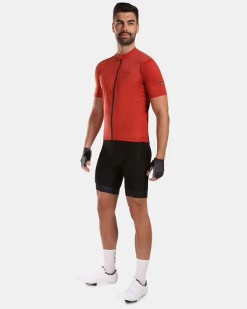 KILPI CAVALET-M Tmavě červený pánský cyklistický dres