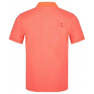 Kilpi COLLAR-M korálové pánské funkční polo tričko