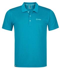 Kilpi COLLAR-M tyrkysové pánské polo tričko