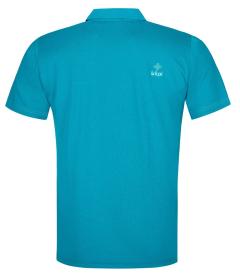 Kilpi COLLAR-M tyrkysové pánske polo tričko