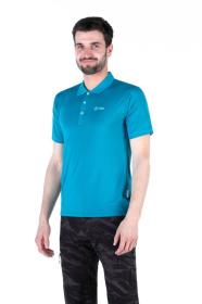 Kilpi COLLAR-M tyrkysové pánske polo tričko