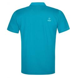 Kilpi COLLAR-M tyrkysové pánské polo tričko