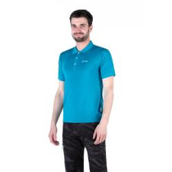 Kilpi COLLAR-M tyrkysové pánské polo tričko