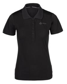Kilpi COLLAR-W čierne dámske polo tričko