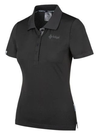 Kilpi COLLAR-W černé dámské polo tričko