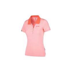 Kilpi COLLAR-W světle růžové dámské funkční polo tričko