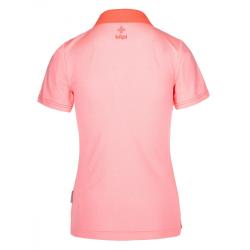 Kilpi COLLAR-W světle růžové dámské funkční polo tričko