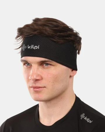 KILPI COOLY-U Černá sportovní čelenka