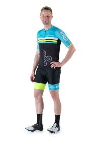 Kilpi CORRIDOR-M světle modrý cyklistický dres