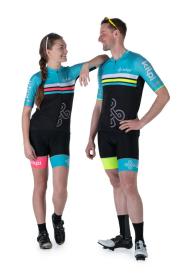 Kilpi CORRIDOR-W svetlomodrý dámsky cyklodres