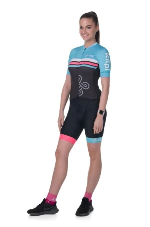 Kilpi CORRIDOR-W světle modrý dámský cyklistický dres