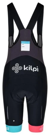 Kilpi CORRIDOR-W svetlomodrý cyklistický dres + Kilpi MURIA-W čierne cyklistické kraťasy