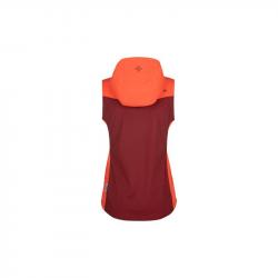 Kilpi CORTINA-W tmavě červená dámská softshell vesta