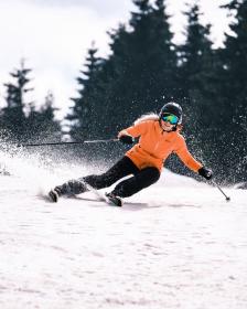 Kilpi CORTINI-W koralová dámska lyžiarska bunda