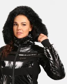 KILPI DALILA-W Čierna dámska lyžiarska bunda