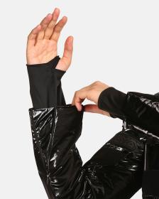 KILPI DALILA-W Čierna dámska lyžiarska bunda