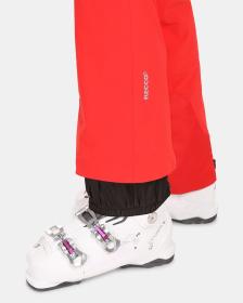 KILPI DAMPEZZO-W Červené dámske lyžiarske nohavice