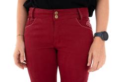 Kilpi DANNY-W tmavě červená dámské outdoor kalhoty