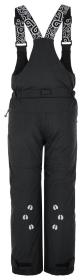 Kilpi DARYL-J čierne detské lyžiarske nohavice