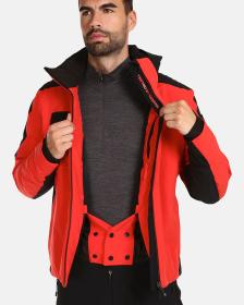 KILPI DEXEN-M Červená pánska lyžiarska bunda