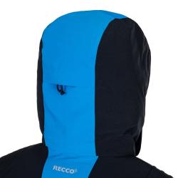 KILPI DEXEN-M Černá - červená - pánská lyžařská bunda