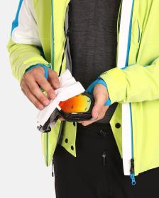 KILPI DEXEN-M Světle zelená pánská lyžařská bunda