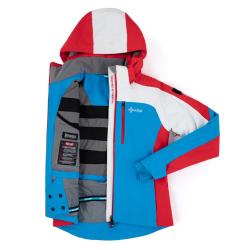 KILPI DEXEN-W Červená dámska lyžiarska bunda