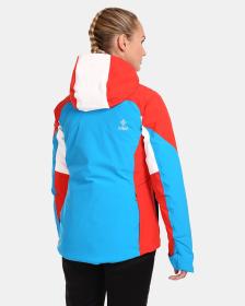 KILPI DEXEN-W Čierna - červená dámska lyžiarska bunda