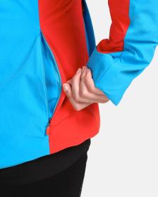 KILPI DEXEN-W Čierna - červená dámska lyžiarska bunda