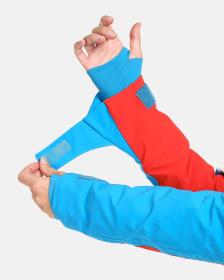 KILPI DEXEN-W Čierna - červená dámska lyžiarska bunda