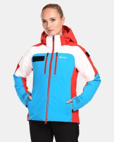 KILPI DEXEN-W Čierna - červená dámska lyžiarska bunda