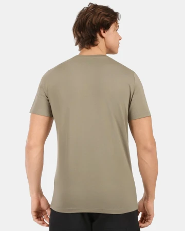 KILPI DISCOVER-M Khaki pánské tričko