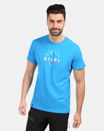 KILPI DISCOVER-M Modré pánské tričko