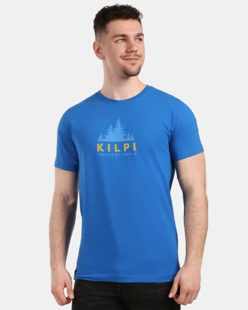KILPI DISCOVER-M Modré pánské tričko
