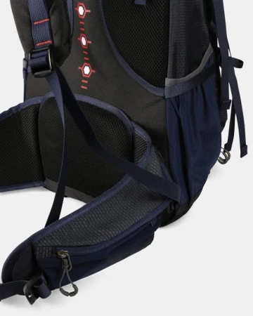 KILPI ECROW 45-U Tmavě modrý turistický batoh