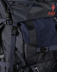 KILPI ECROW 45-U Tmavě modrý turistický batoh