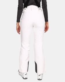 KILPI ELARE-W Bílé dámské lyžařské kalhoty