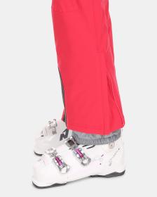 KILPI ELARE-W Růžové dámské lyžařské kalhoty