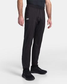 Kilpi ELM-M černé pánské běžecké kalhoty