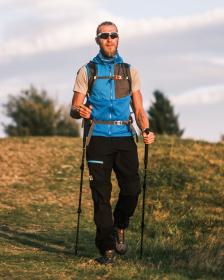 KILPI LENIA-M Modrá pánská sportovní vesta