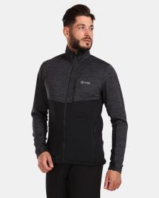 KILPI ERIN-M Čierna pánska mikina