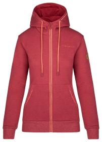 KILPI ERRY-W Tmavě červená dámská mikina KILPI ERRY-W Tmavě červená dámská mikina
