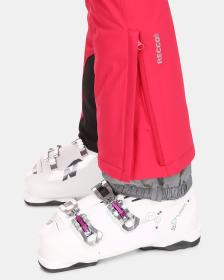 KILPI EURINA-W Růžové dámské lyžařské kalhoty