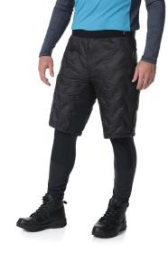 KILPI FANCY-M Černé pánské zateplené kraťasy